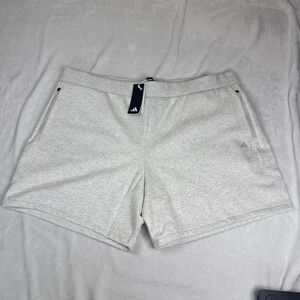 ADIDAS One‎ Fleece Basketball Shorts IY1967 Men's 3XL Gray NWT $65